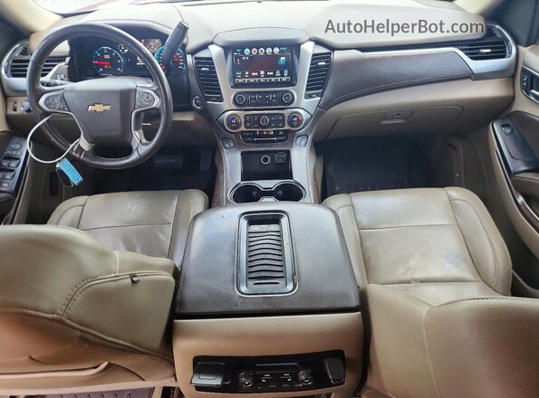 1GNSKHKC0HR357508 2017 CHEVROLET SUBURBAN Burgundy 