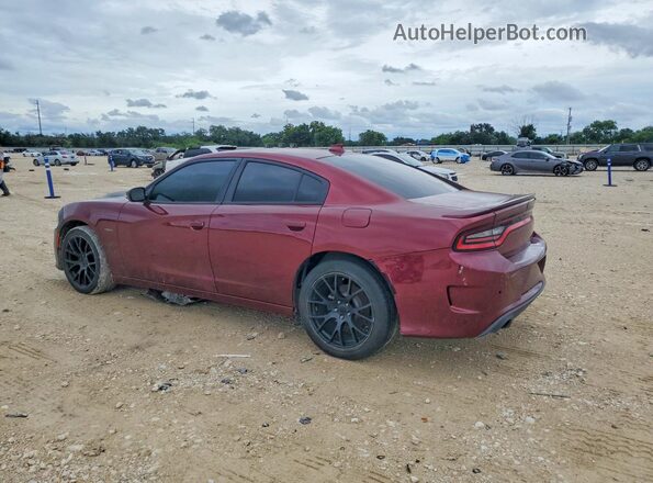 2C3CDXCT6JH216100 2018 DODGE CHARGER Burgundy 