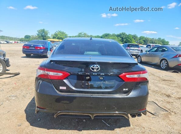 4T1B11HK2KU798414 2019 TOYOTA CAMRY Black Вид салону спереду