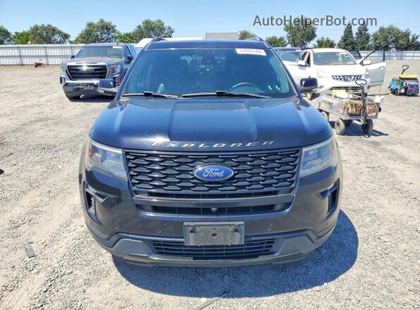 1FM5K8GT1JGC49202 2018 FORD EXPLORER Черный 