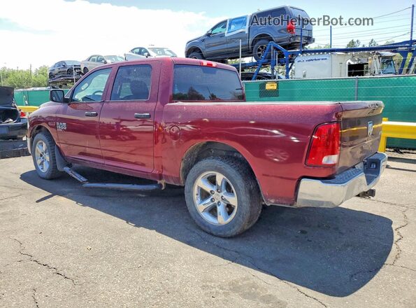 1C6RR7KM7KS724871 2019 RAM 1500 Burgundy Tył prawy