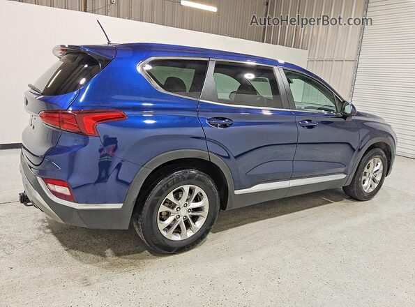 5NMS23ADXLH299765 2020 HYUNDAI SANTA Blue Передня права чверть