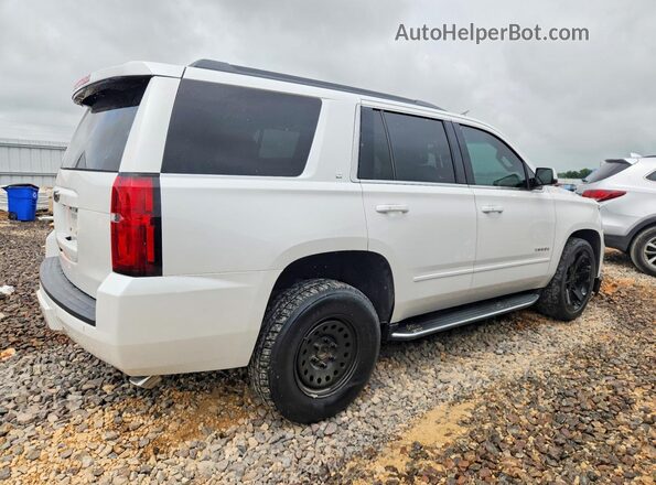 1GNSKBKC6JR179574 2018 CHEVROLET TAHOE White Передня права чверть
