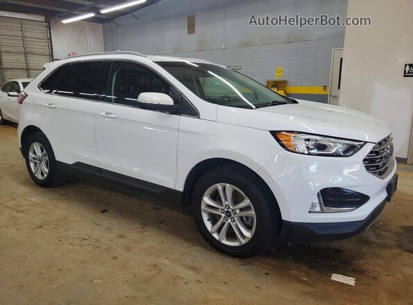 2FMPK4J91LBA28983 2020 FORD EDGE Белый Вид спереди