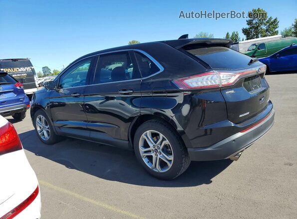 2FMPK3K95JBB68539 2018 FORD EDGE Black უკანა მარჯვენა