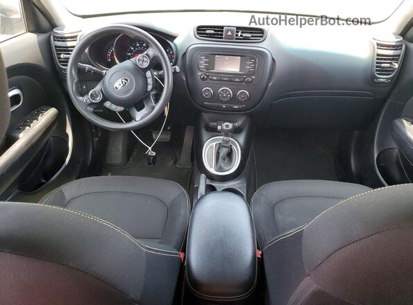 KNDJP3A58G7335990 2016 KIA SOUL Gray Instrument cluster view