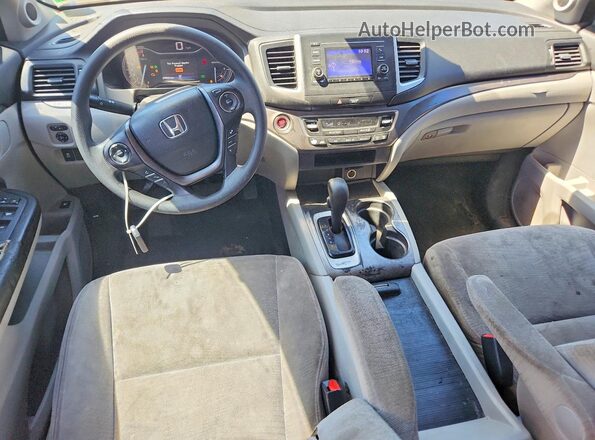 5FNYF5H14GB026768 2016 HONDA PILOT Серый Вид щитка приборов