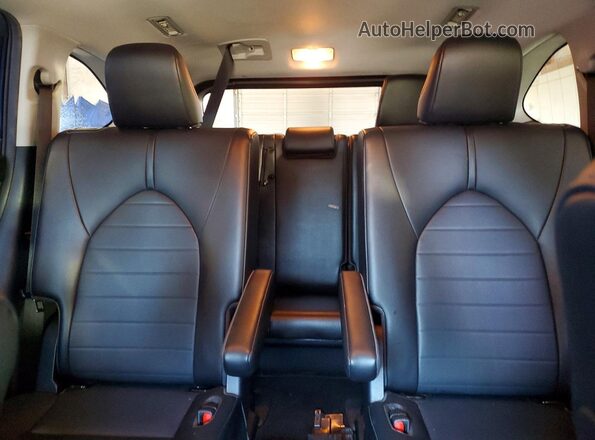 5TDGZRAH9LS005261 2020 TOYOTA HIGHLANDER Black უკანა სალონის ხედი