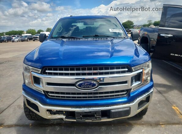 1FTEX1CG0JFE73508 2018 FORD F150 Синий 