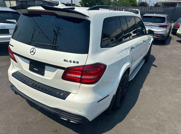 4JGDF7FE6JB065206 2018 MERCEDES-BENZ GLS White წინა ხედი