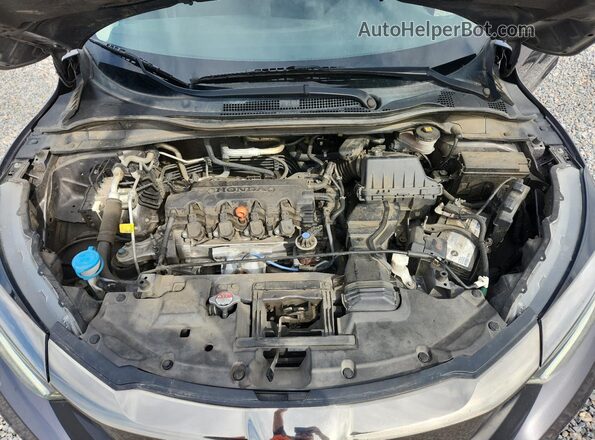 3CZRU6H54NM764902 2022 HONDA HR-V Gray Vista de la etiqueta del VIN