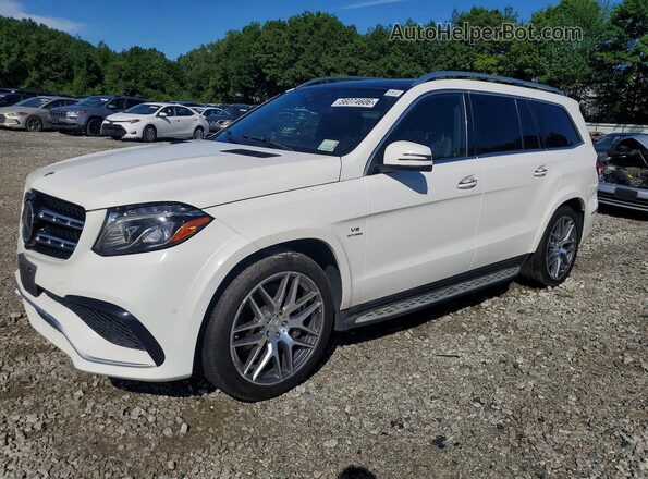 4JGDF7FE4JB081355 2018 MERCEDES-BENZ GLS-CLASS White Задня ліва чверть