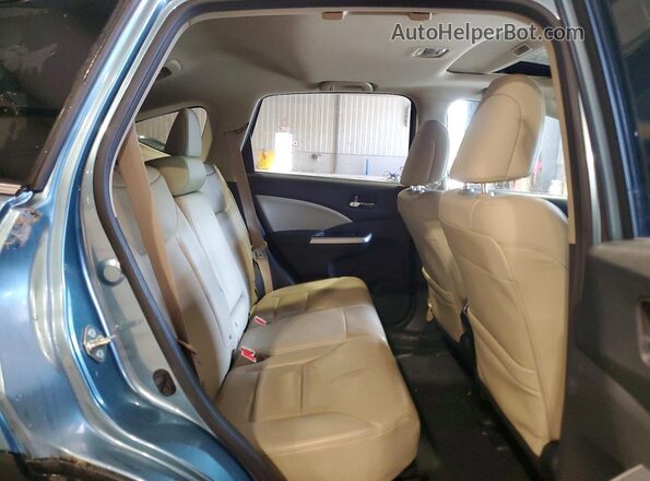 2HKRM3H72GH561666 2016 HONDA CRV Blue Вид підкапотного простору