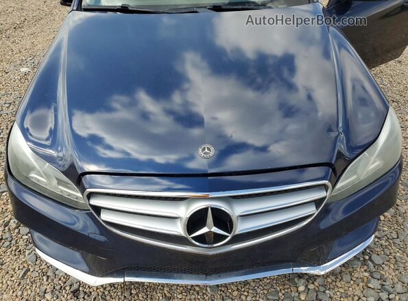 WDDHF5KB0GB191369 2016 MERCEDES-BENZ E Синий 