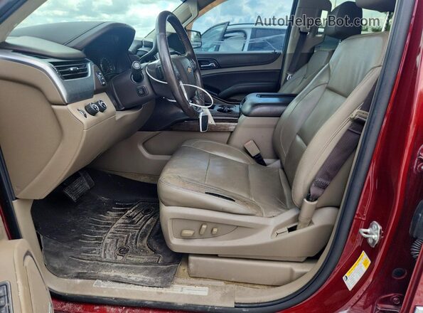 1GNSKHKC0HR357508 2017 CHEVROLET SUBURBAN Burgundy 