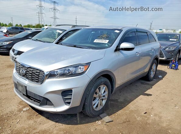 5XYPGDA51KG572316 2019 KIA SORENTO Silver 