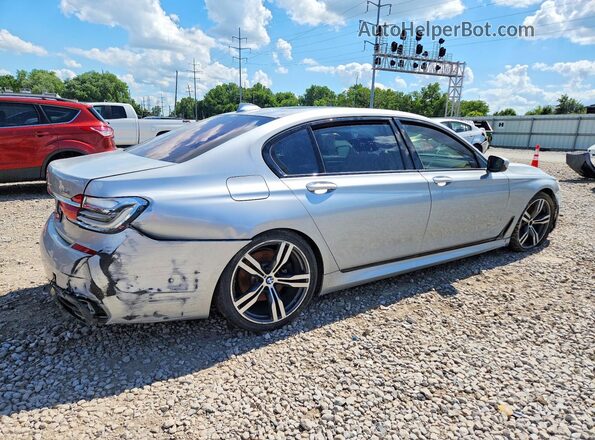WBA7F2C55GG419198 2016 BMW 7 SERIES Silver Передня права чверть