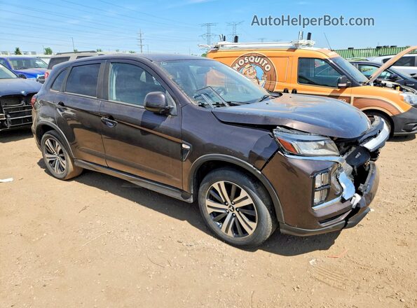 JA4AP3AU1LU016525 2020 MITSUBISHI OUTLANDER Серый Вид спереди