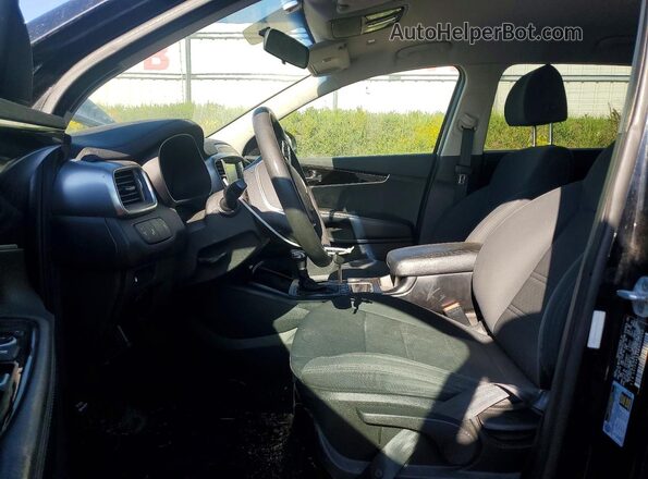 5XYPG4A31KG507240 2019 KIA SORENTO Black 