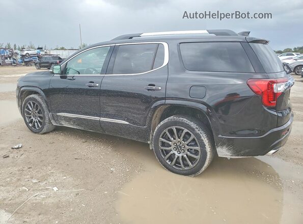 1GKKNPLS1NZ158757 2022 GMC ACADIA Черный Задняя правая четверть