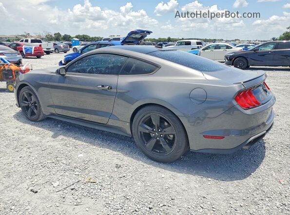 1FA6P8TH1M5125948 2021 FORD MUSTANG Gray Задня права чверть