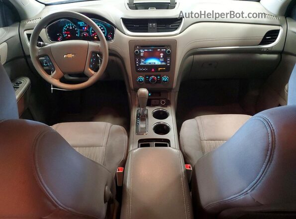 1GNKRFED5GJ193190 2016 CHEVROLET TRAVERSE White Instrument cluster view