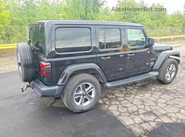 1C4HJXEN3JW302393 2018 JEEP WRANGLER Black Przód prawy