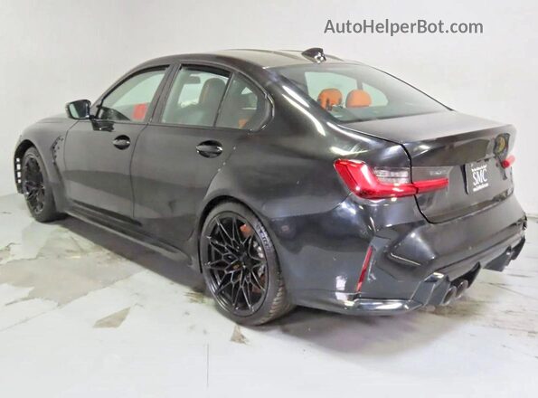 WBS33AY01MFK86175 2021 BMW M3 Black Front view