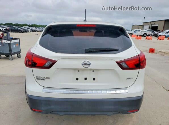 JN1BJ1CR6HW113906 2017 NISSAN ROGUE White Widok wnętrza z przodu