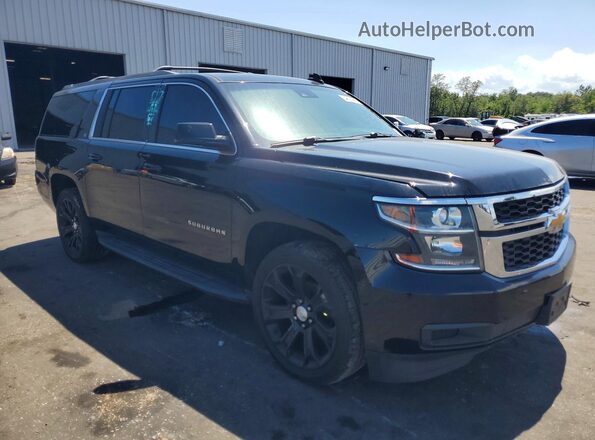 1GNSKHKC5JR253389 2018 CHEVROLET SUBURBAN Black Widok z przodu