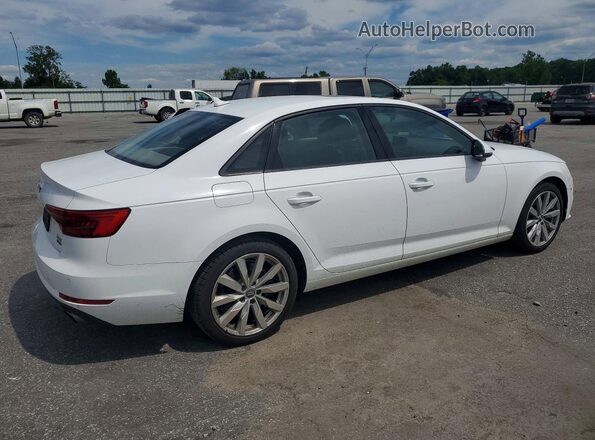 WAUANAF47HN002698 2017 AUDI A4 White Front right