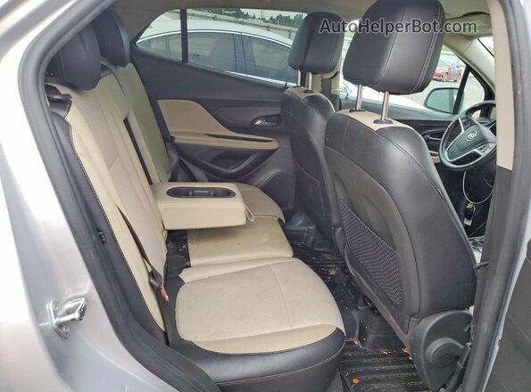 KL4CJASB4KB716187 2019 BUICK ENCORE Silver Vista del compartimento del motor