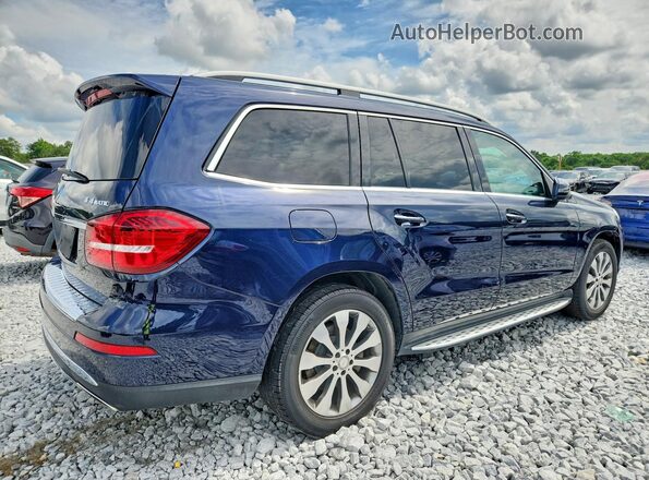 4JGDF6EE7HA793239 2017 MERCEDES-BENZ GLS Blue Առջևի աջ