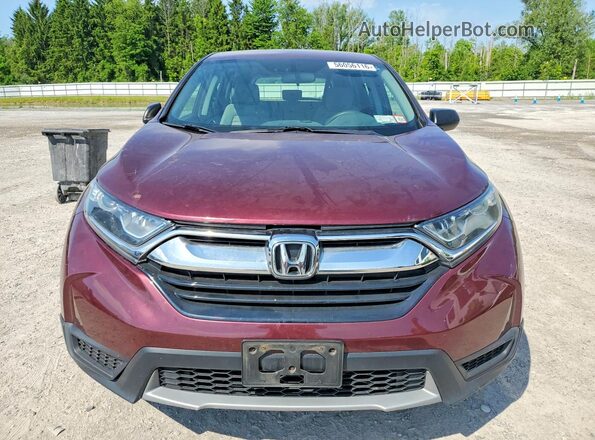 2HKRW6H3XJH200704 2018 HONDA CR-V Burgundy 