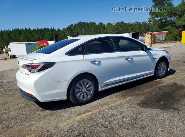 KMHE24L15HA059137 2017 HYUNDAI SONATA White 
