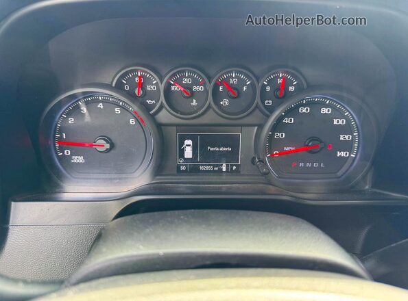 1GCRWAEF0KZ206376 2019 CHEVROLET SILVERADO White 