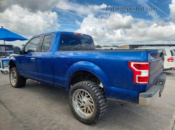 1FTEX1CG0JFE73508 2018 FORD F150 Синий 