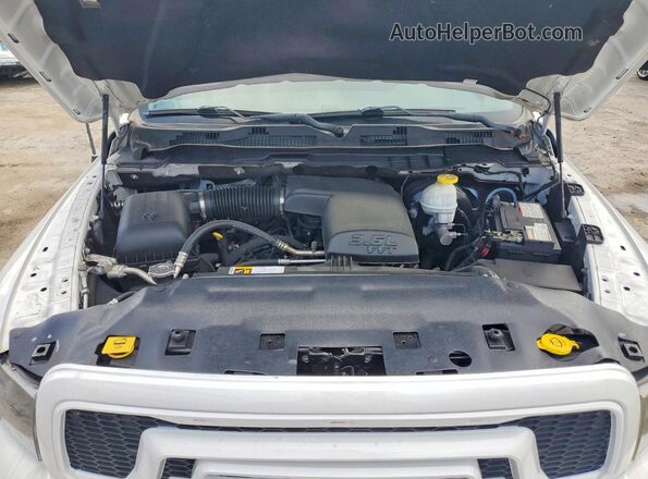 1C6RR6FG8KS581508 2019 RAM 1500 White Engine compartment view