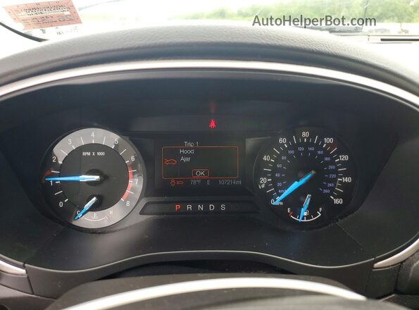 3FA6P0T92GR320436 2016 FORD FUSION Silver Հետևի նստատեղերի տեսք