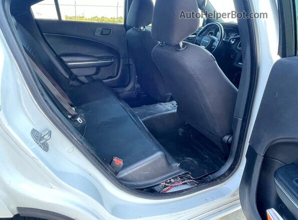 2C3CDXKT6JH203719 2018 DODGE CHARGER White Front interior view