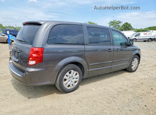 2C4RDGBG7GR252228 2016 DODGE CARAVAN Gray წინა მარჯვენა