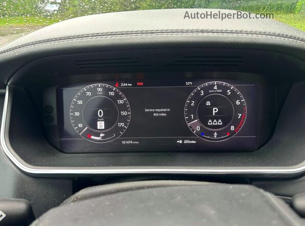SALGS2SE3MA433754 2021 LAND ROVER RANGE Black წინა პანელის ხედი