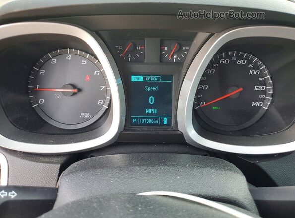 2GNFLFEK3G6197804 2016 CHEVROLET EQUINOX Blue ხელსაწყოთა პანელის ხედი