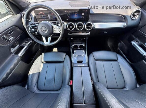 W1N4M4HB3MW092722 2021 MERCEDES-BENZ GLB-CLASS Silver Vista del cuadro de instrumentos