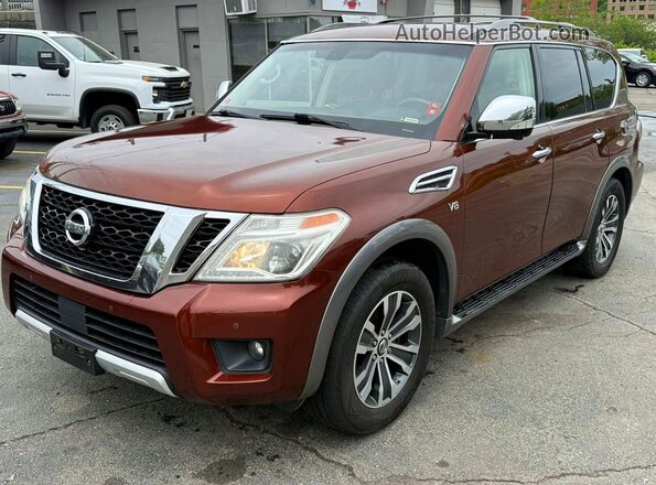 JN8AY2NC8H9501774 2017 NISSAN ARMADA Red 