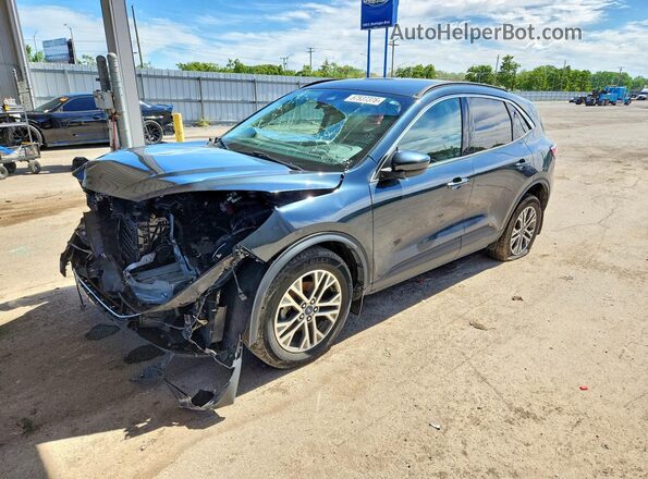 1FMCU9H93NUA77305 2022 FORD ESCAPE Green Tył lewy