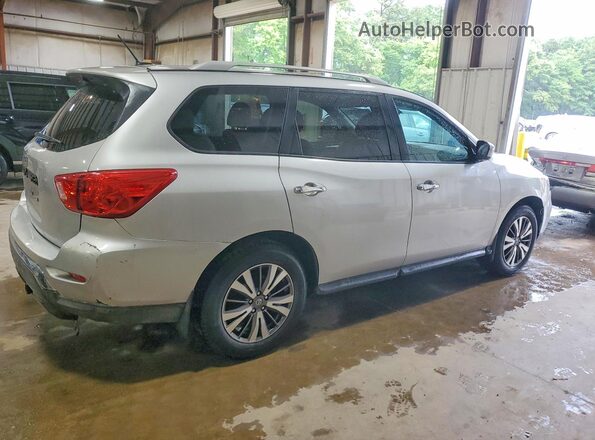 5N1DR2MNXHC606162 2017 NISSAN PATHFINDER Silver Передня права чверть