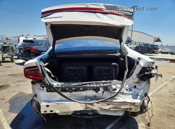 2C3CDXBG1NH157225 2022 DODGE CHARGER White Вид салону спереду