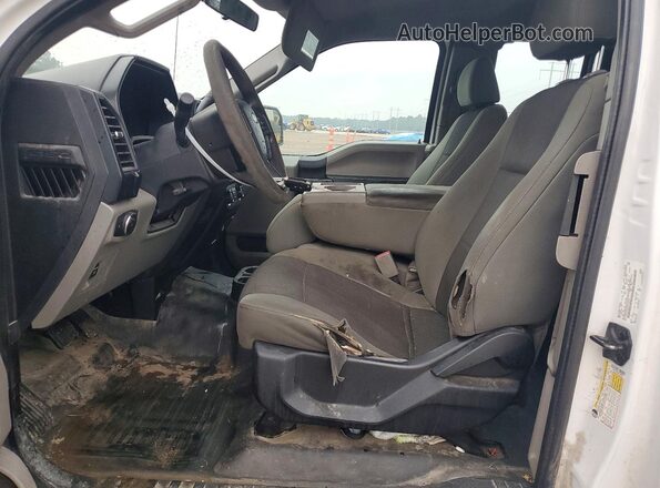 1FTEX1C85GFC00341 2016 FORD F150 White Առջևի վահանակի տեսք