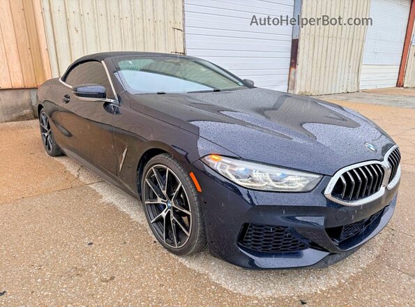 WBAFY4C55KBJ98967 2019 BMW M8 Blue Հետևի ձախ